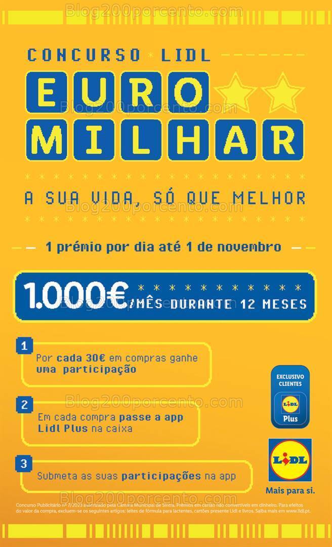 Antevisão Folheto LIDL Promoções de 5 a 11 outubro