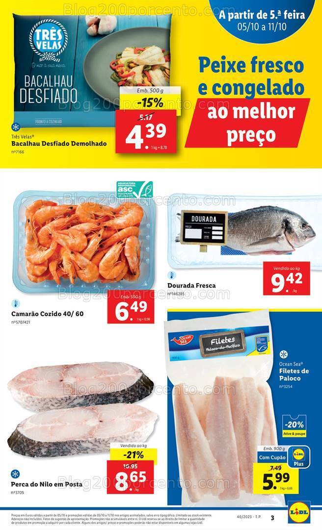 Antevisão Folheto LIDL Promoções de 5 a 11 outubro