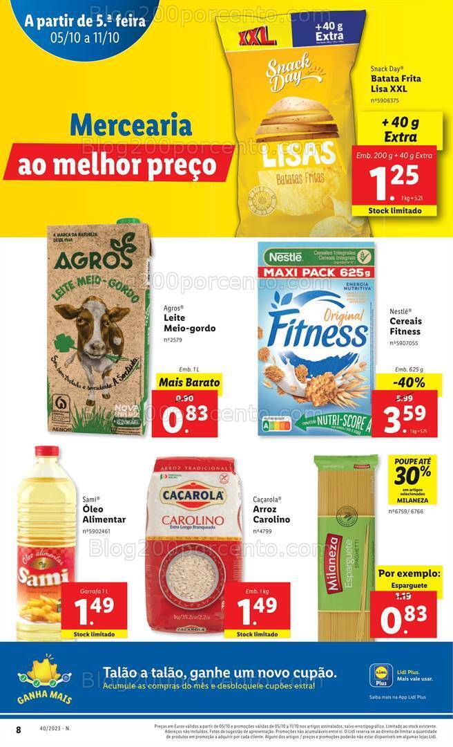 Antevisão Folheto LIDL Promoções de 5 a 11 outubro