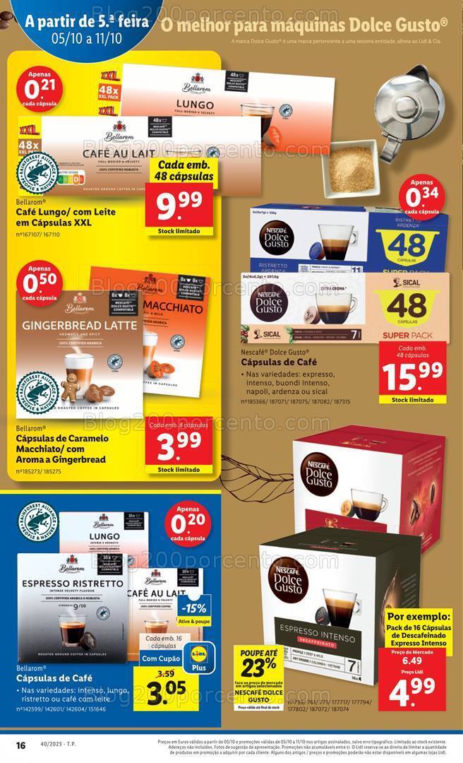 Antevisão Folheto LIDL Promoções de 5 a 11 outubro