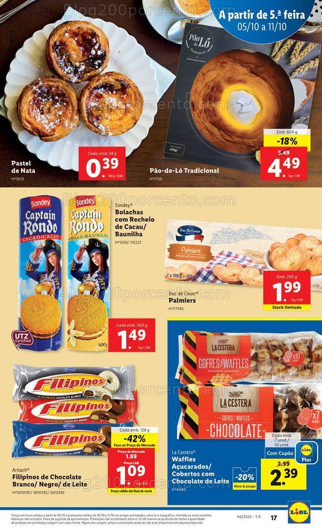 Antevisão Folheto LIDL Promoções de 5 a 11 outubro