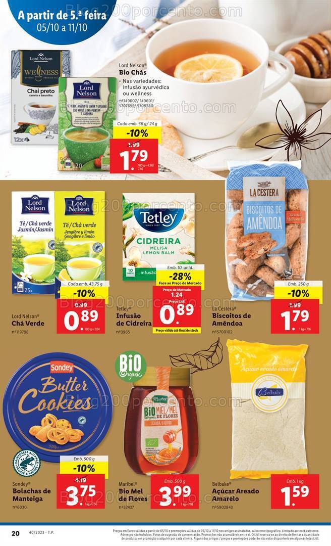 Antevisão Folheto LIDL Promoções de 5 a 11 outubro