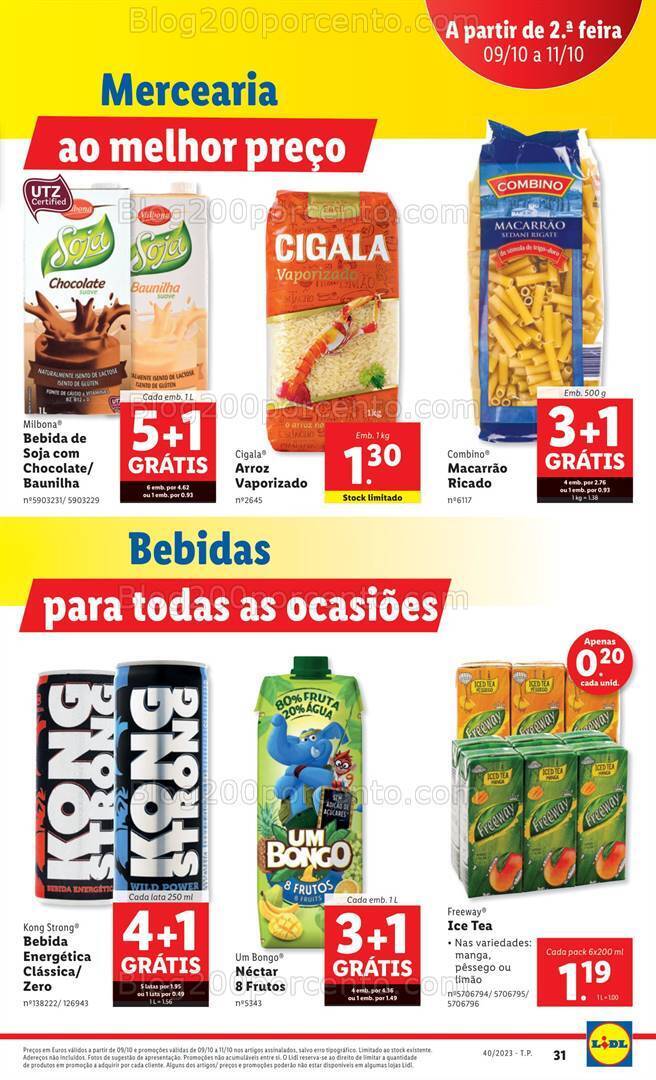 Antevisão Folheto LIDL Promoções de 5 a 11 outubro