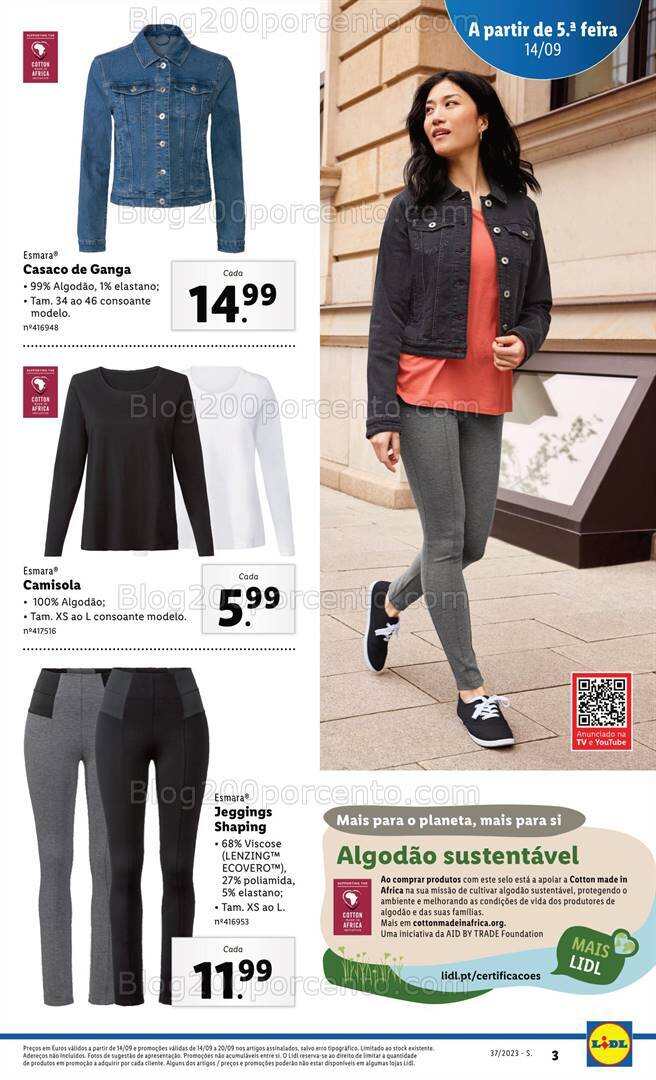 Antevisão Folheto LIDL Bazar Promoções de 14 a 20 setembro