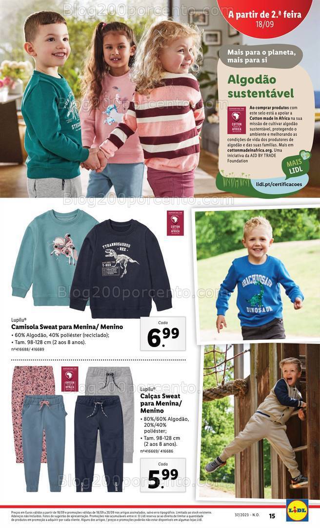 Antevisão Folheto LIDL Bazar Promoções de 14 a 20 setembro