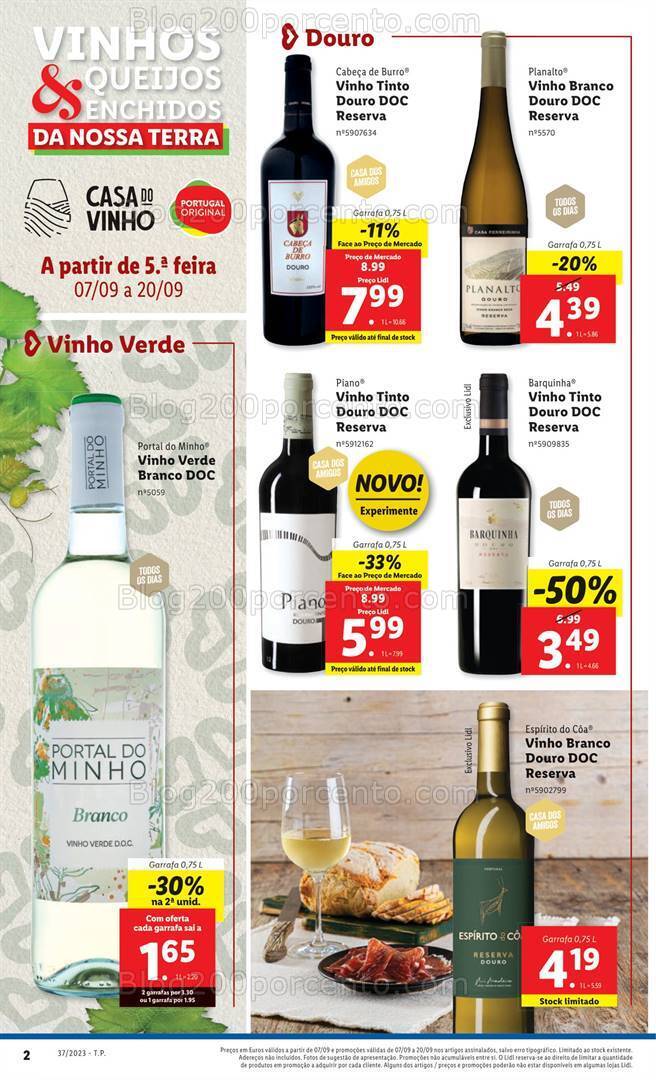 Antevisão Folheto LIDL Promoções de 14 a 20 setembro