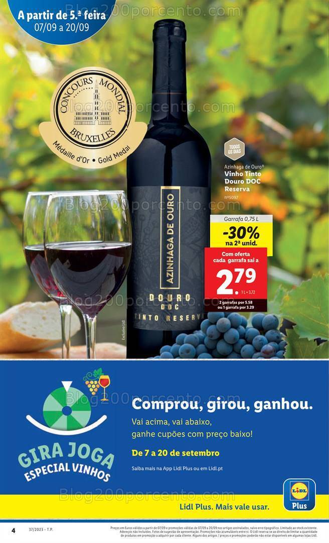 Antevisão Folheto LIDL Promoções de 14 a 20 setembro