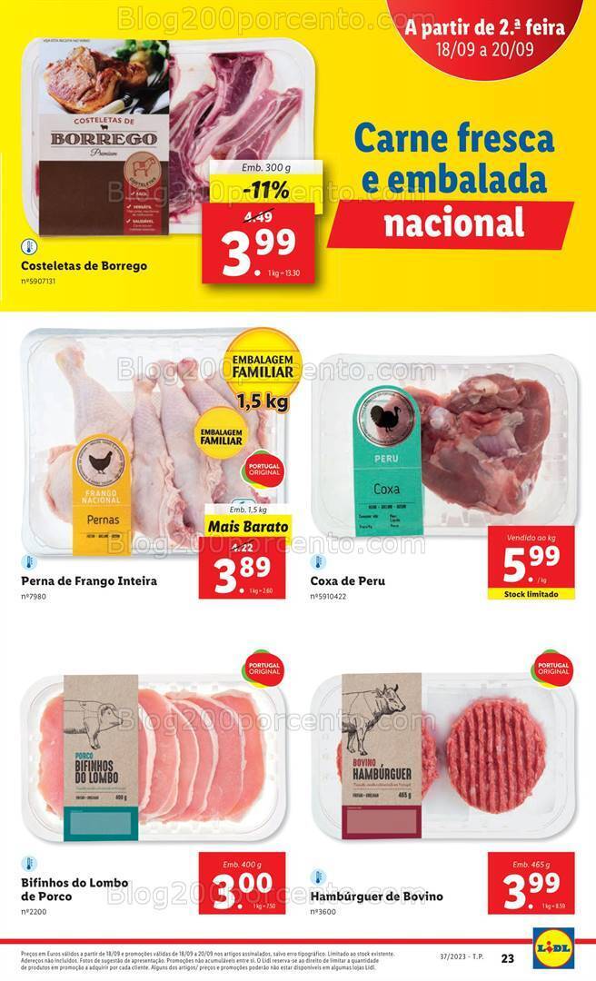 Antevisão Folheto LIDL Promoções de 14 a 20 setembro