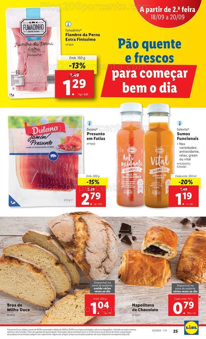 Antevisão Folheto LIDL Promoções de 14 a 20 setembro