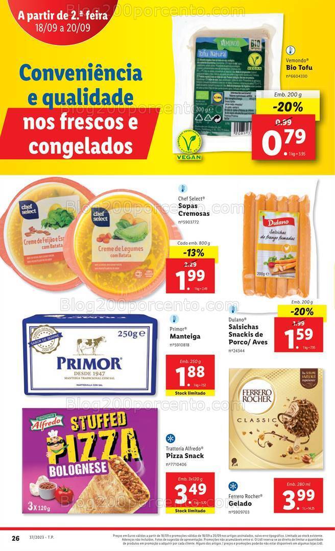Antevisão Folheto LIDL Promoções de 14 a 20 setembro