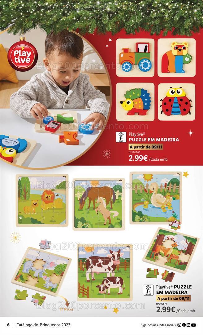 Antevisão Folheto LIDL Brinquedos de Natal Promoções de 9 novembro a 24 dezembro