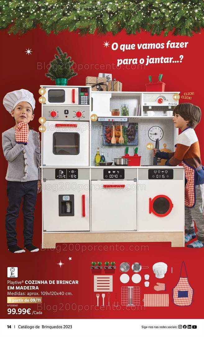Antevisão Folheto LIDL Brinquedos de Natal Promoções de 9 novembro a 24 dezembro