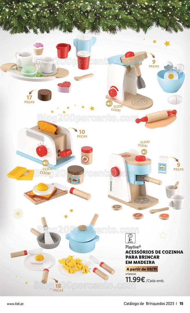 Antevisão Folheto LIDL Brinquedos de Natal Promoções de 9 novembro a 24 dezembro