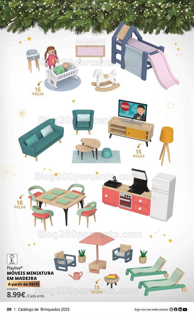 Antevisão Folheto LIDL Brinquedos de Natal Promoções de 9 novembro a 24 dezembro