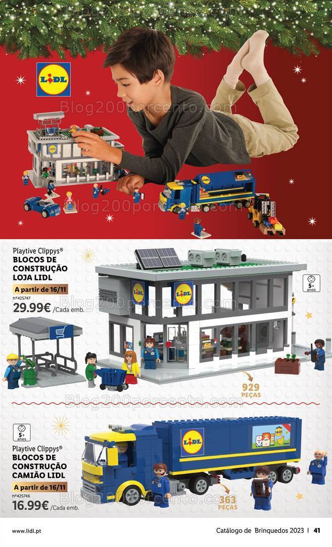 Antevisão Folheto LIDL Brinquedos de Natal Promoções de 9 novembro a 24 dezembro