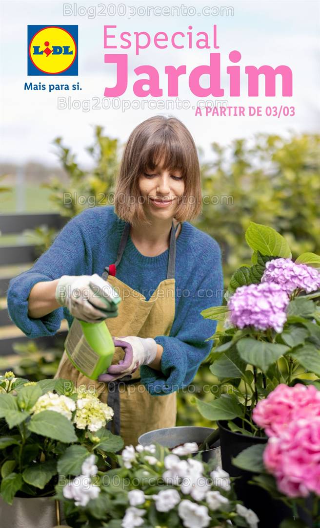 Antevisão Folheto LIDL Especial Jardim Promoções a partir de 3 março