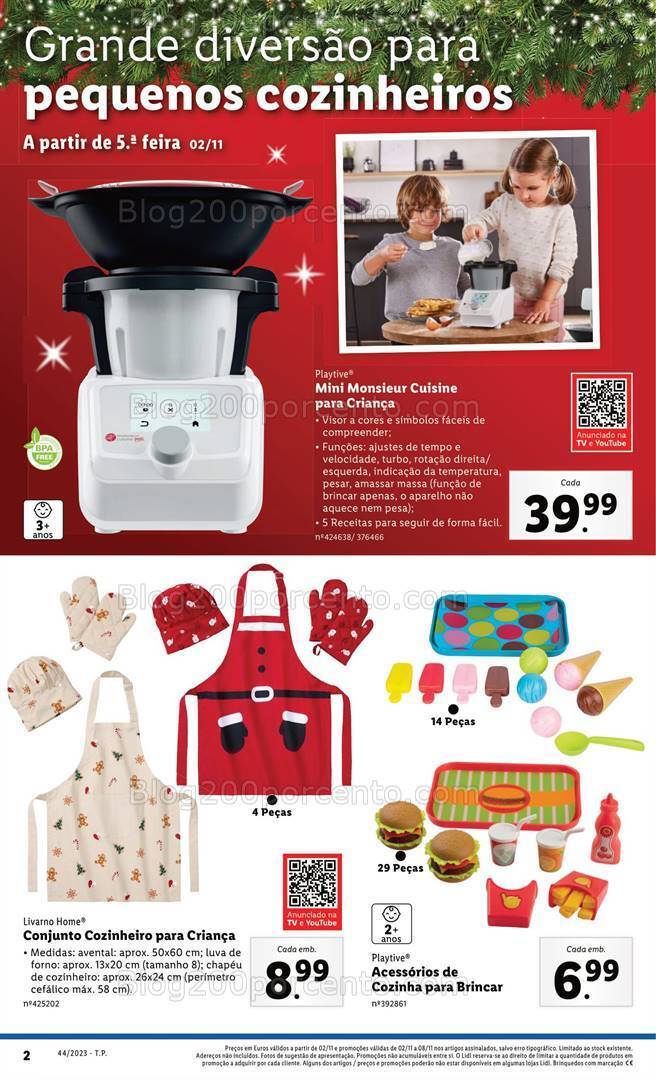 Antevisão Folheto LIDL Bazar Promoções de 2 a 8 novembro