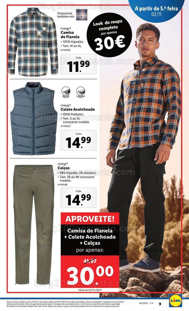 Antevisão Folheto LIDL Bazar Promoções de 2 a 8 novembro