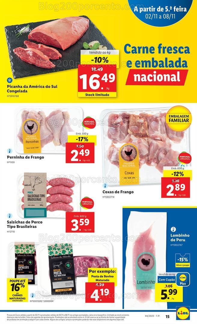 Antevisão Folheto LIDL Promoções de 2 a 8 novembro