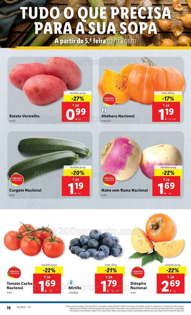 Antevisão Folheto LIDL Promoções de 2 a 8 novembro