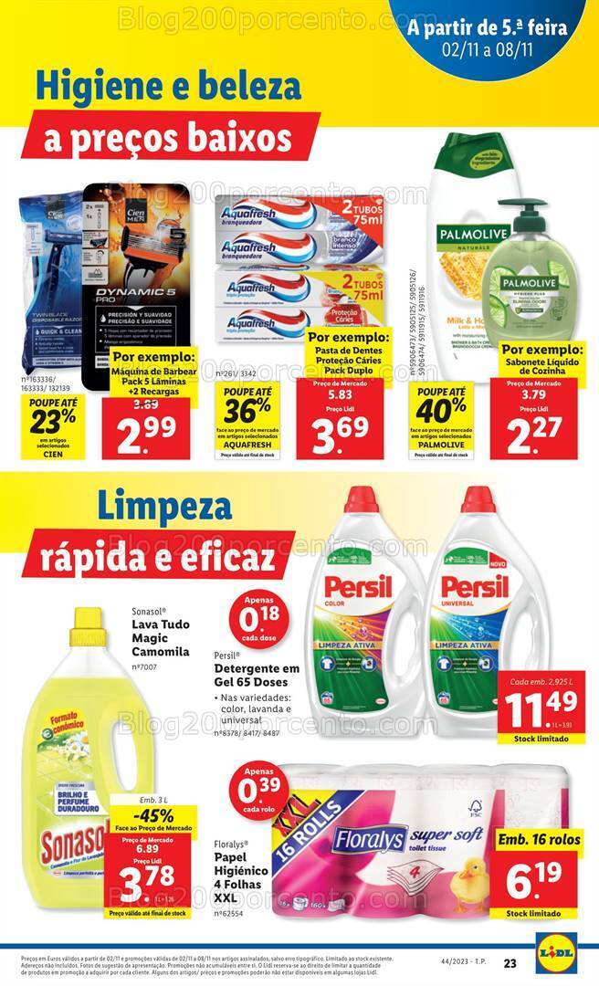 Antevisão Folheto LIDL Promoções de 2 a 8 novembro