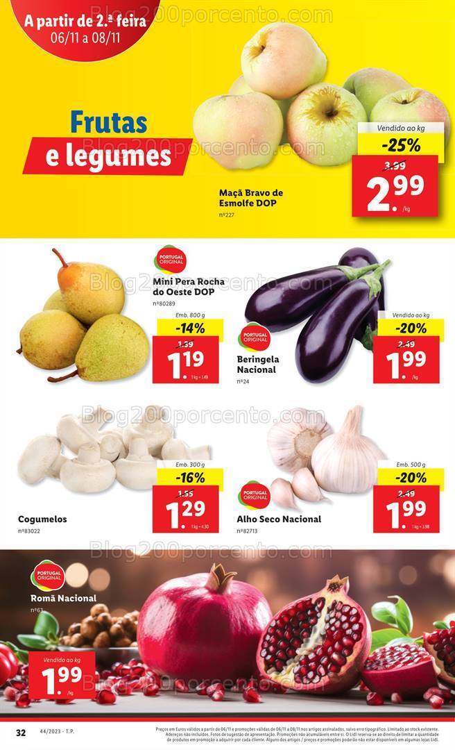 Antevisão Folheto LIDL Promoções de 6 a 8 novembro