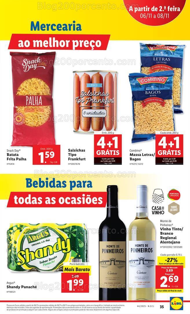 Antevisão Folheto LIDL Promoções de 2 a 8 novembro