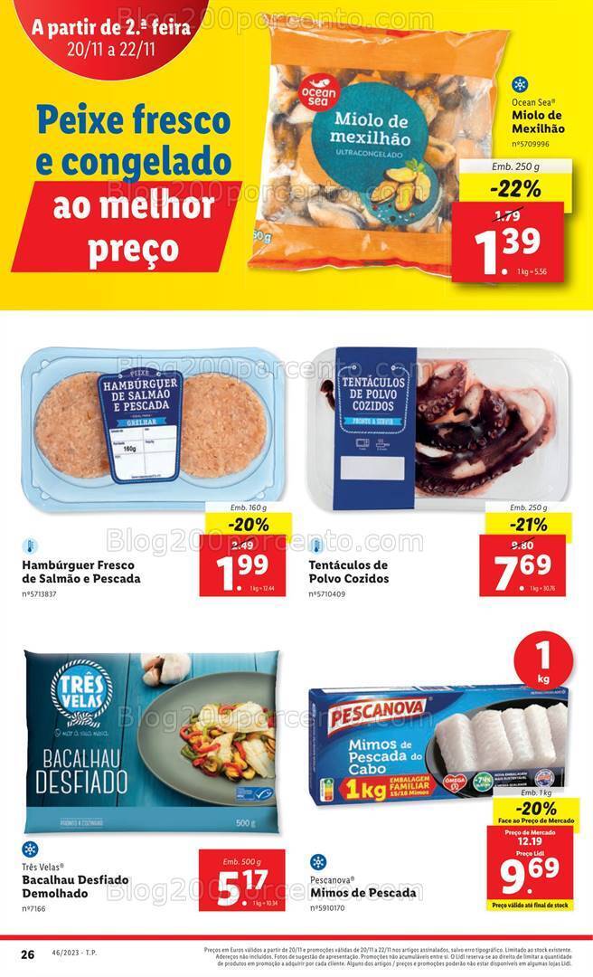 Antevisão Folheto LIDL Promoções de 16 a 22 novembro