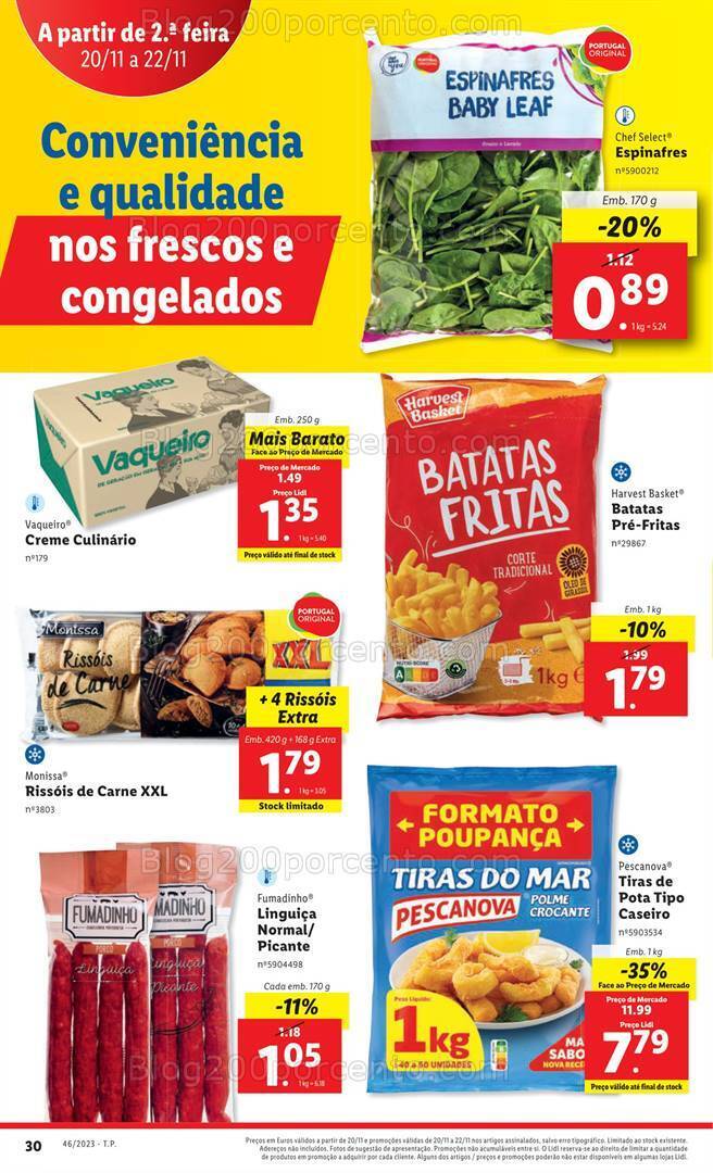 Antevisão Folheto LIDL Promoções de 16 a 22 novembro