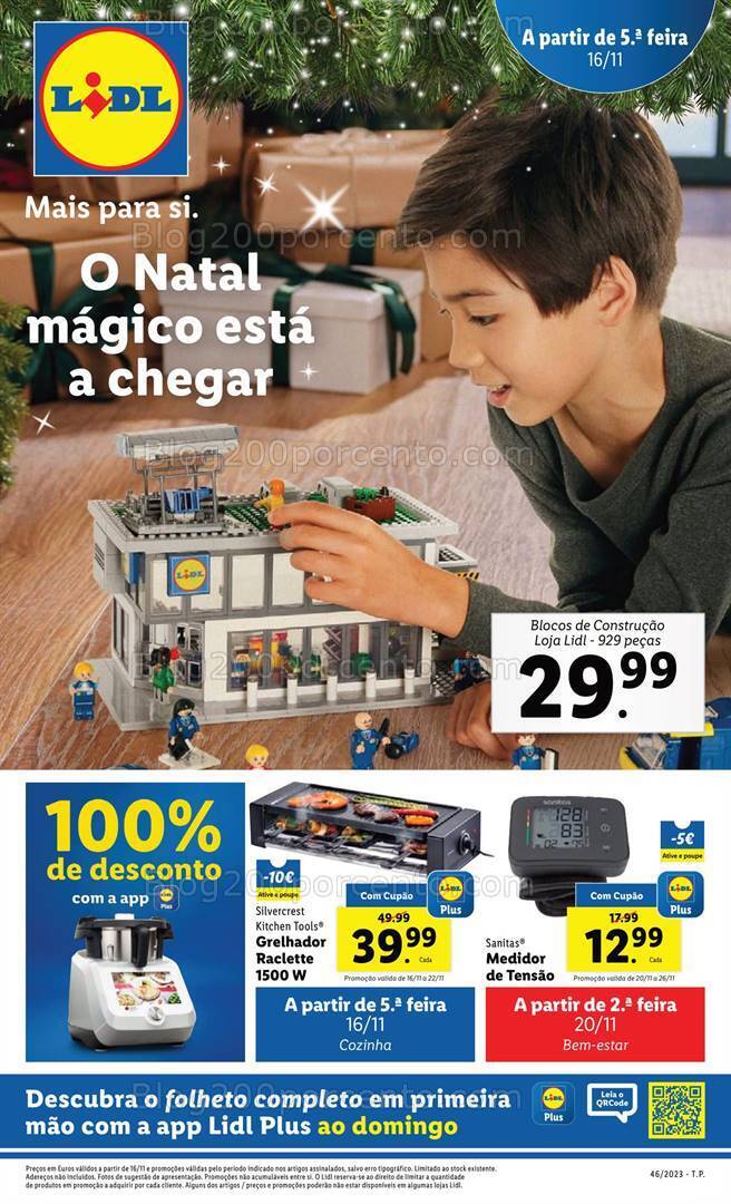 Antevisão Folheto LIDL Bazar Promoções a partir de 16 novembro