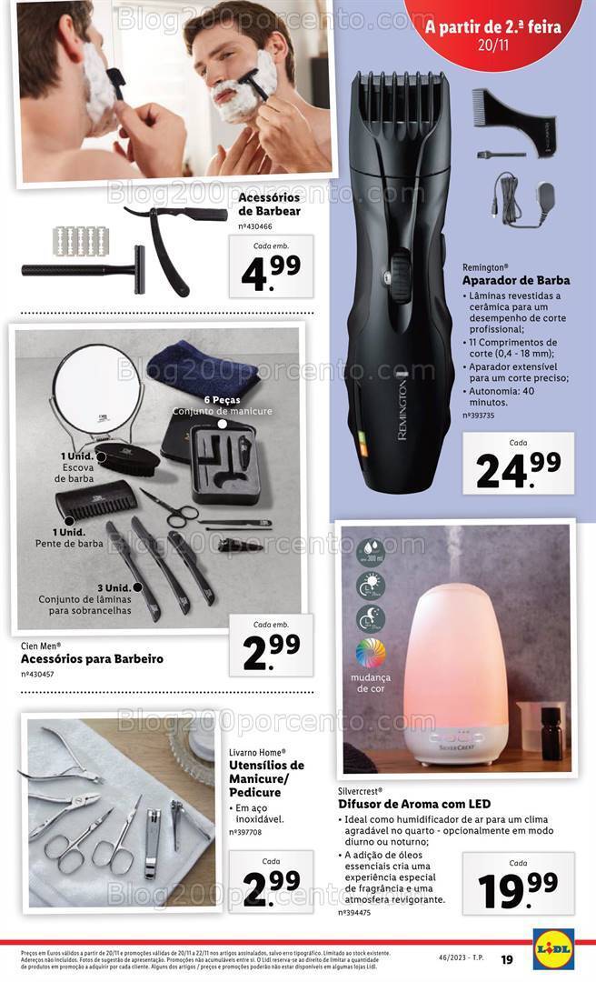 Antevisão Folheto LIDL Bazar Promoções a partir de 20 novembro