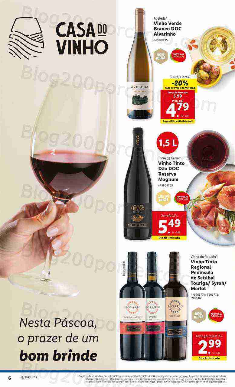 Antevisão Folheto LIDL Promoções de 30 março a 5 abril