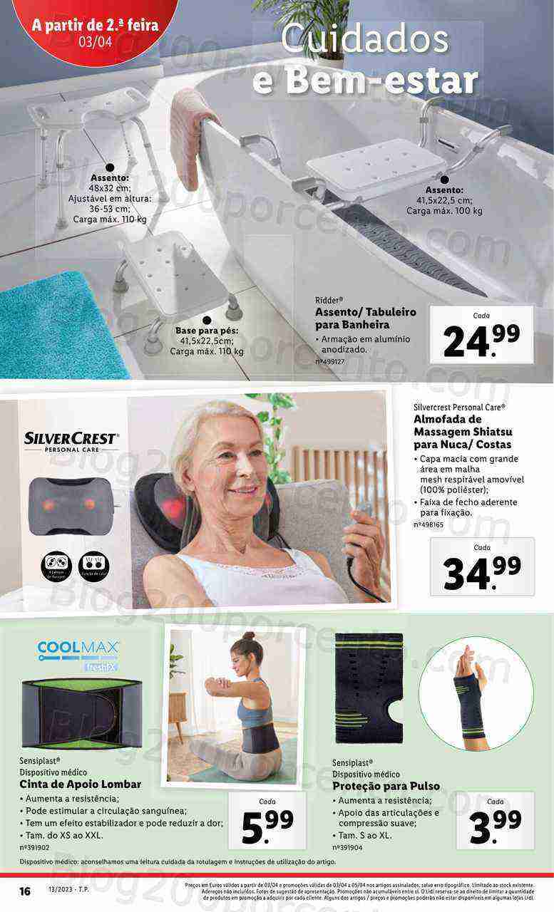 Antevisão Folheto LIDL Bazar Promoções a partir de 3 abril