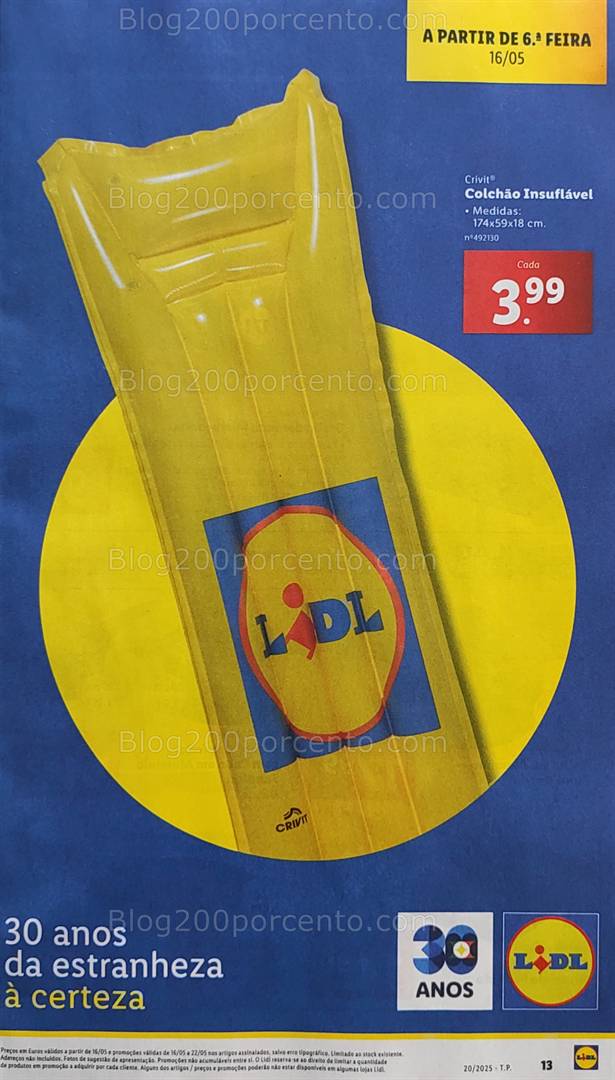Antevisão Folheto LIDL Bazar Promoções de 16 a 22 de maio bazar 16