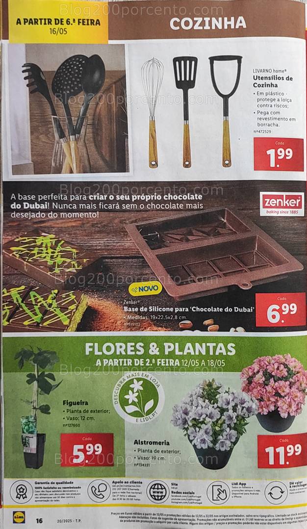 Antevisão Folheto LIDL Bazar Promoções de 16 a 22 de maio bazar 16