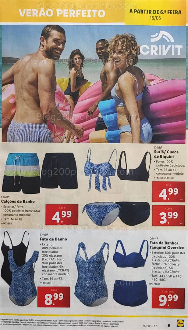 Antevisão Folheto LIDL Bazar Promoções de 16 a 22 de maio bazar 16