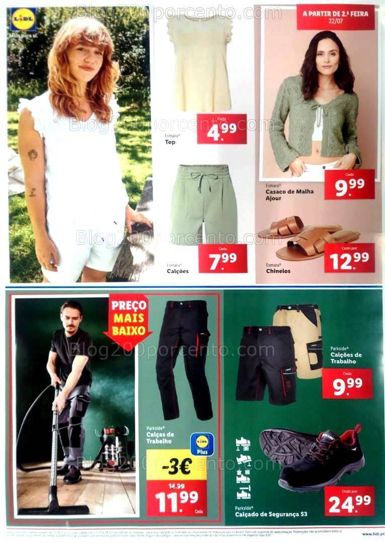 Antevisão Folheto LIDL Bazar Promoções a partir de 18 julho
