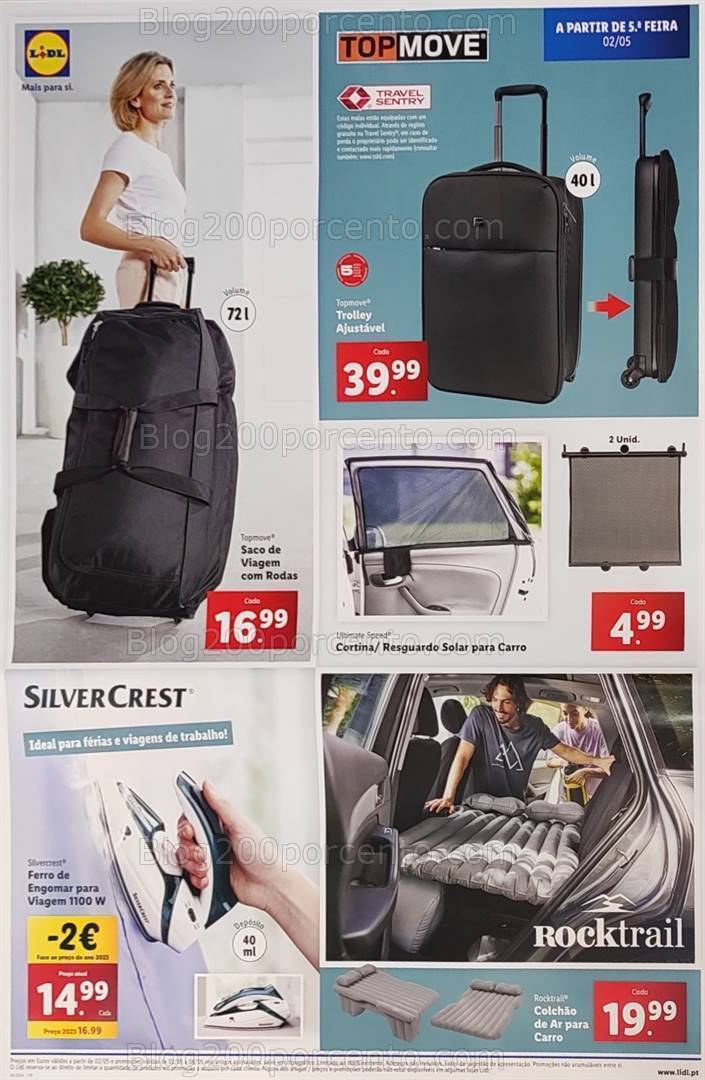 Antevisão Folheto LIDL Bazar Promoções a partir de 2 maio