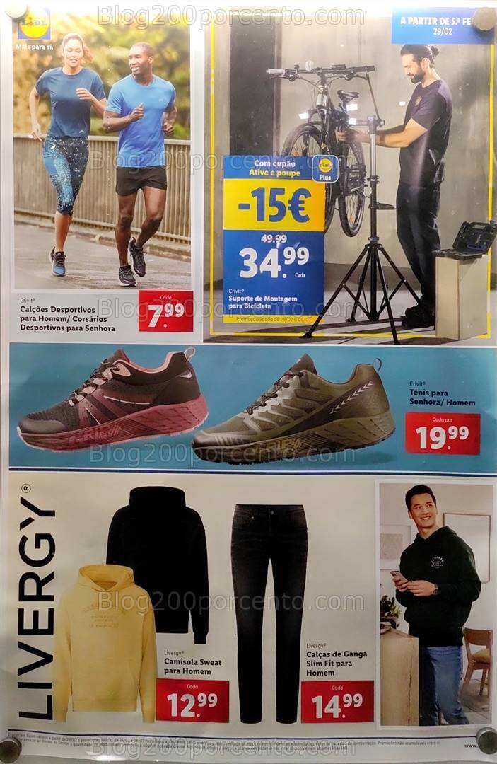 Antevisão Folheto LIDL Bazar Promoções a partir de 29 fevereiro