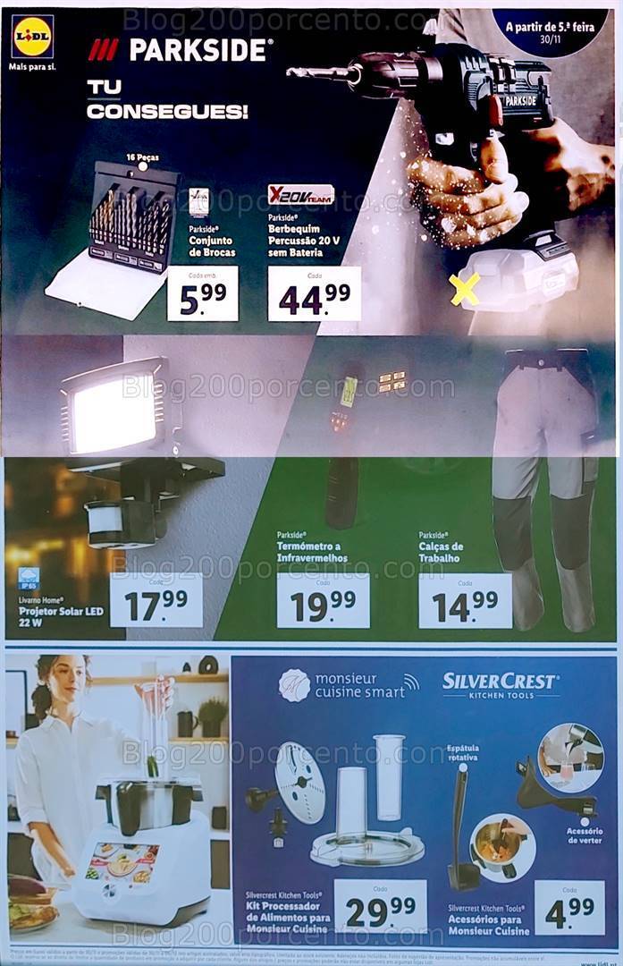 Antevisão Folheto LIDL Bazar Promoções a partir de 30 novembro