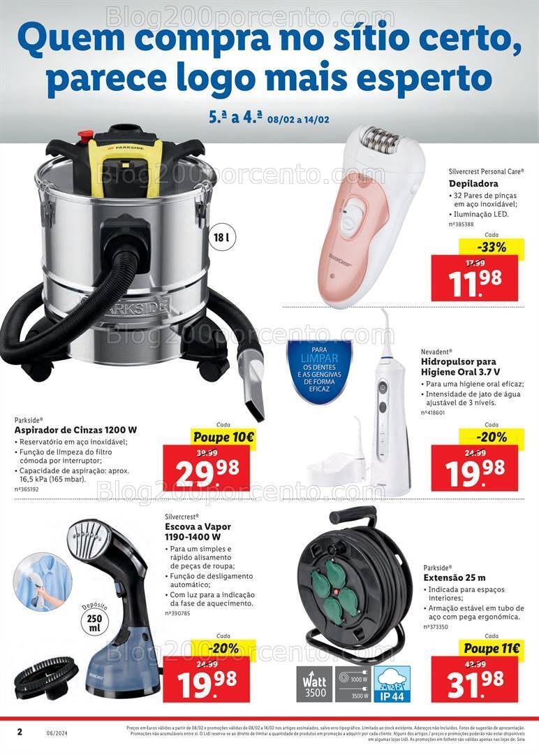 Antevisão Folheto LIDL Extra Promoções de 8 a 19 fevereiro