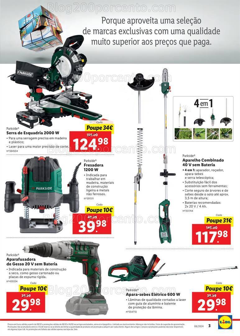 Antevisão Folheto LIDL Extra Promoções de 8 a 19 fevereiro