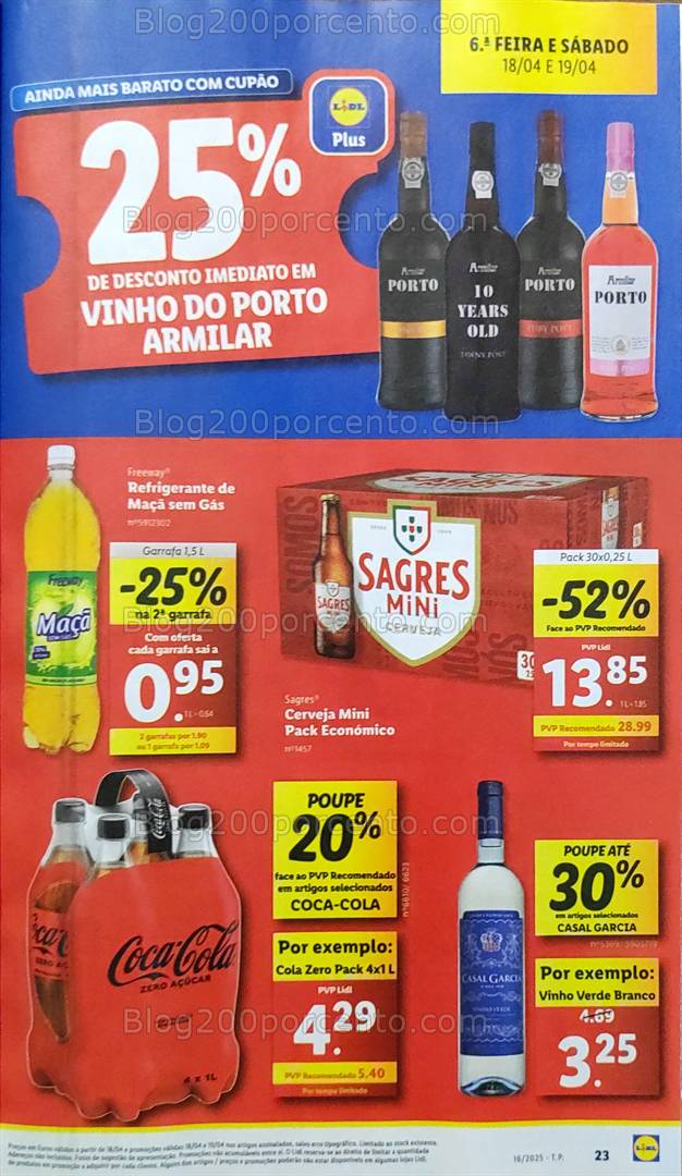 Antevisão Folheto LIDL Promoções de 14 a 19 abril