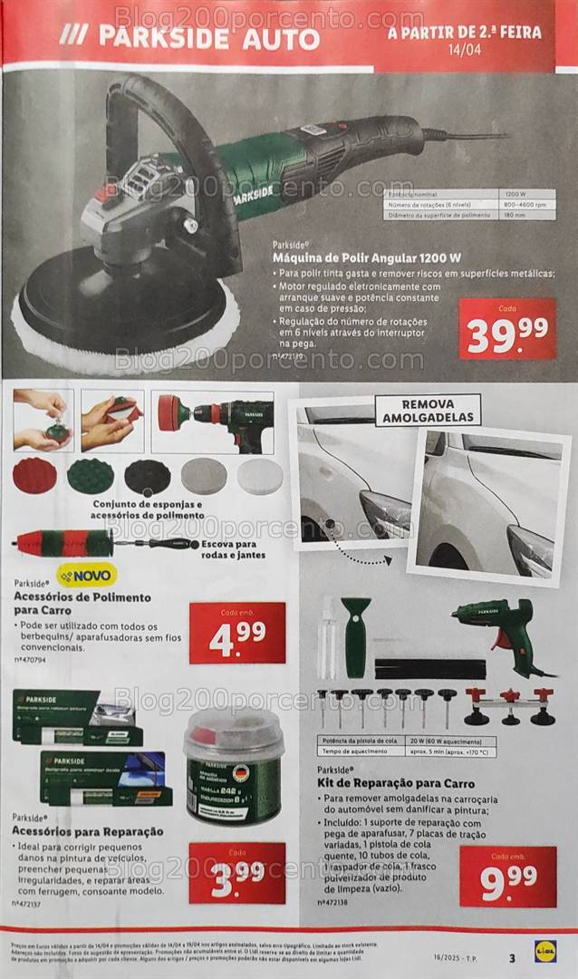 Antevisão Folheto LIDL Promoções de 14 a 19 abril
