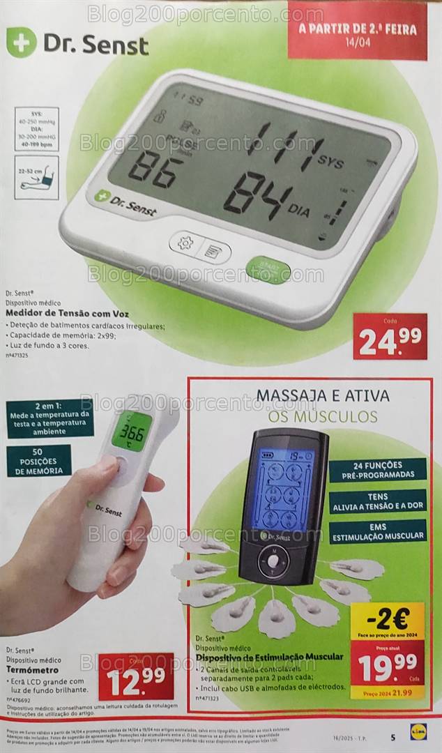 Antevisão Folheto LIDL Promoções de 14 a 19 abril