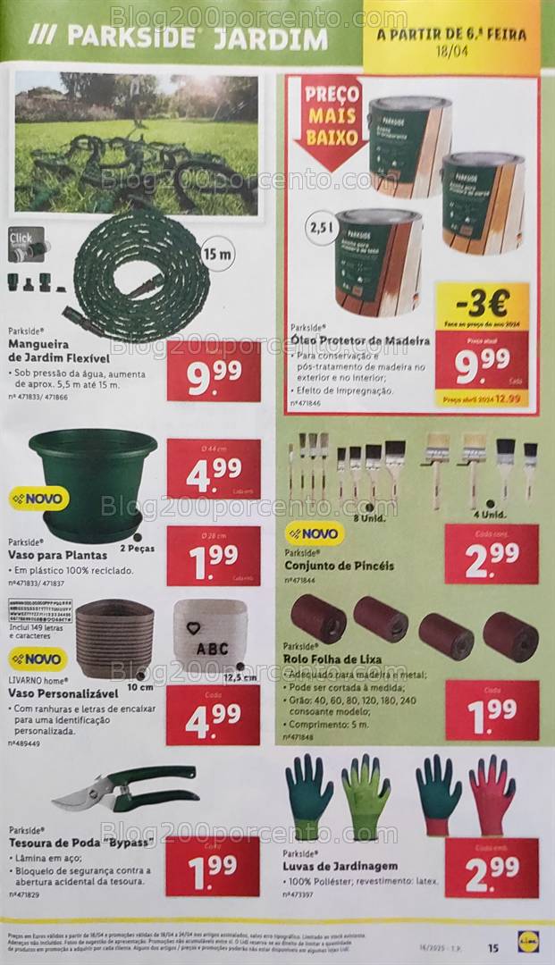 Antevisão Folheto LIDL Promoções de 14 a 19 abril