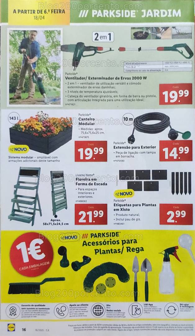 Antevisão Folheto LIDL Promoções de 14 a 19 abril