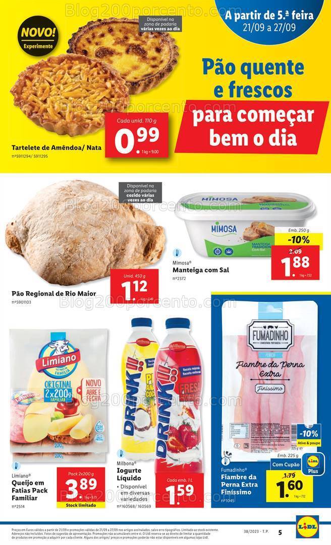 Antevisão Folheto LIDL Promoções de 21 a 27 setembro