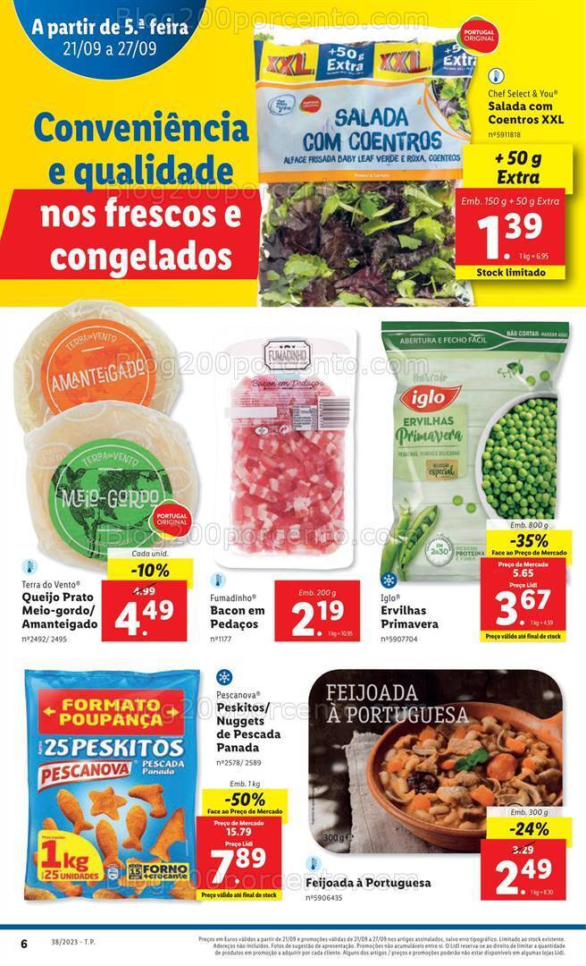 Antevisão Folheto LIDL Promoções de 21 a 27 setembro