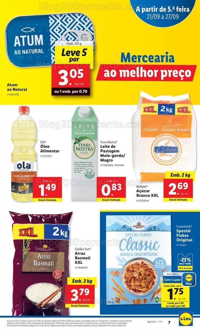 Antevisão Folheto LIDL Promoções de 21 a 27 setembro